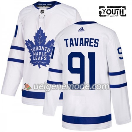 Kinder Eishockey Toronto Maple Leafs Trikot John Tavares 91 Adidas Weiß Authentic